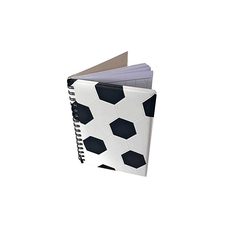 A6 Football Notebook for Boys Children Tactics Board Lined Soccer