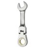 sourcing map Flex Head Ratchet Wrench Spanner 7/16" SAE Ratcheting