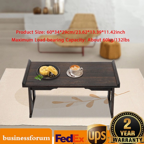 Unbranded 60*34*29cm Foldable Bed Laptop Desk Bed Serving Tray Table