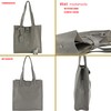 modamoda de - T247 Italian Leather Shopper with Removable Inner