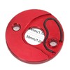 Carburetor Air Filter Adapter Red Replacement for 23cc 33cc 43cc