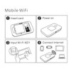 4G WiFi Router Micro SIM Card Slot 150Mbps 10 Users