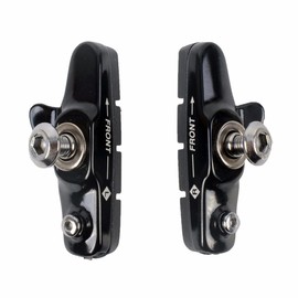HOUSON 2PCS Aluminum Brake Pads for Road Bike Cantilever Brakes - Low Noise, Water Drainage & Wear-Resistant - Universal for Road Bikes and Fixie Bikes