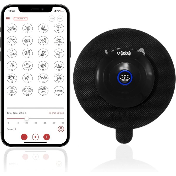 Massage Therapy Concepts VPOD Single Wireless TENS Unit - EMS