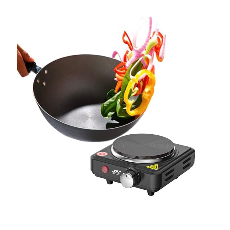 SIC Portable Electric Stove with Single Plate Portable Hob Cast