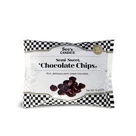 See's Candies 1 lb Semi-Sweet Chocolate Chips