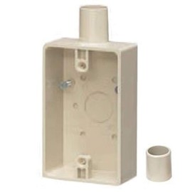 Mirai Industry SW1-16J Exposed Switch Box for 1 Use, 1 Way for VE14/16, Beige