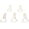50pcs Heart Pen Clips Plated Metal Pen Holder Clips Small