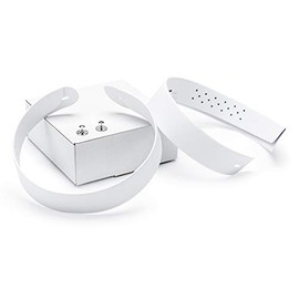 Clericool II Clergy Collars (2) and Pair of Chrome Plated Studs White