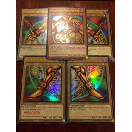 Yugioh Exodia Set (ultra rare) 5 Cards - YGLD - Forbidden One Left Right Arm Leg .HN#GG_634T6344 G134548TY8611