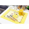 Sanrio Absorbent Placemat (Yellow (Pom Pom Plum)