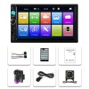 Virego Single 1Din 7" Touch Screen Stereo Bluetooth Radio Car