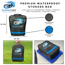 Clean Cabz® Premium Interior Cleaning Kit – 8 Piece Car Interior & Exterior Cleaning Set with Pet Hair Remover Tool - Car Cleaning Gel