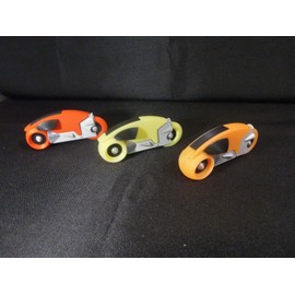 Retro Lightcycle mini lot x3 for Vintage Tron action figures and light cycle