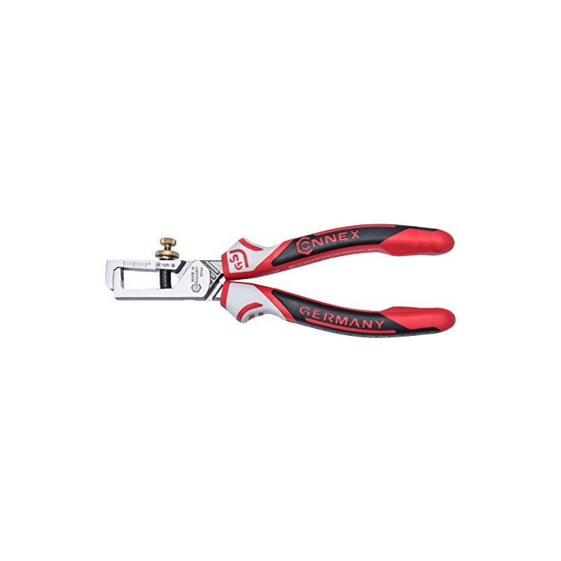 Connex COXT181160 Wire Stripping Pliers with 3C-Handles, Multi-Colour, 160 mm