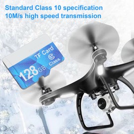 Annadue 32GB/64GB/128GB Micro Memory Card High Speed Class 10 TF Card, 10M/s, for Digital Cameras, Mobile Phones, GPS, MP3 Players, PDAS, Tablets, etc (128GB)