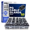 New Age America® 50pcs PG Cable Glands Kit KableLock™ |