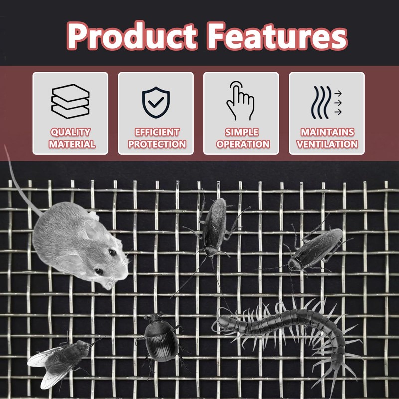 Weep Hole Covers for Brick Walls, Stainless Steel Brick Hole