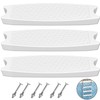 Goovilla Pool Ladder Steps Replacement, (3-Pack) 18" Universal Heavy-Duty Molded