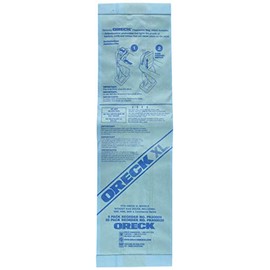 Oreck Commercial PK80009 Disposable Vacuum Bags XL Standard Filtration 9/Pack (FITS ORECK XL MODELS Without Bag DOCKS, INCLUDING 2000, 8000, 9000, and Commercial Series)