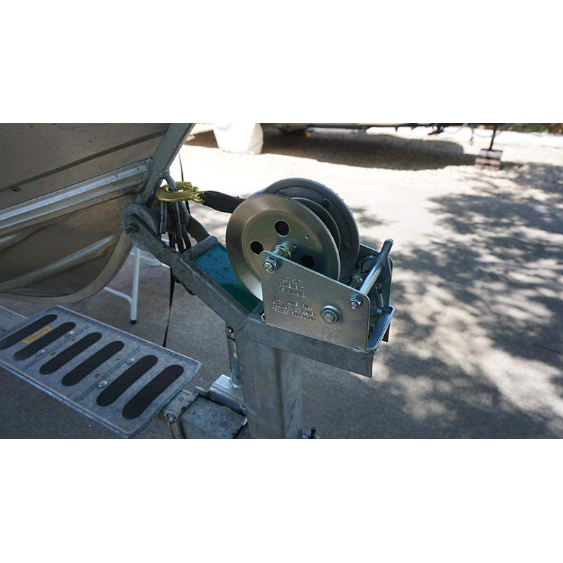 Botepon Marine Boat Trailer Winch Strap with Hook Replacement, 2''x20'