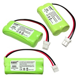 HQRP Phone Battery 3-Pack Compatible with VTech CS6124 CS6114 CS6114-11 CS6114-2 CS6114-21 CS6124-11 CS6124-2 CS6124-21 CS6309 CS6319 CS6319-2 CS6319-3 CS6319-4 CS6319-5 Cordless Telephone