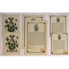 Nello - Last Name History and Coat of Arms from Italy Print Set (2 Pack)