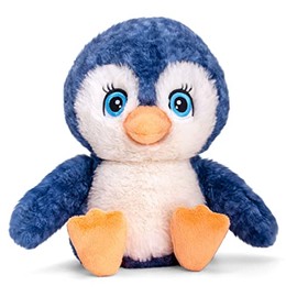 tachi Soft Toy Penguin 25 cm Water Bird Cuddly Toy Blue Soft Toy Bird Large Blue White