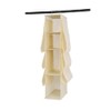 Hanging Purse Handbag Organizer Wardrobe Closet Dust Proof Shelf Rack