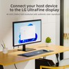 NEXHYPE DisplayPort to USB-C Cable 8K@60Hz, DP to Type-C Male