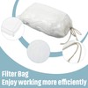 Compost Tea Bag, Pump Strainer Bag with Drawstring, Mesh Filter