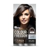 Colour Freedom Dark Brown Permanent Hair Colour. Formulated with PurePlex