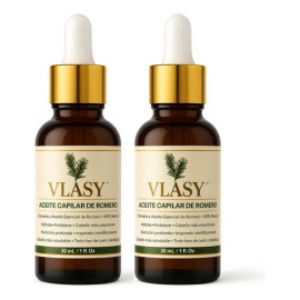 Vlasy Romero Aceite Capilar Anticaída Kit 2 Piezas 30 Ml C/u