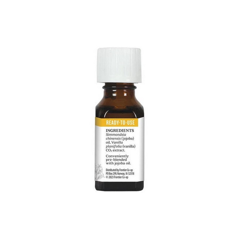 Precious Essentials Oil Vanilla Absolute W/Jojoba 0.5 Fl Oz By