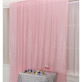 Eternal Beauty 152x213cm Pink Shinny Sequin Photography Backdrop Party Prom Wedding Youtobe Banquet Photo Background (5x7 feet)