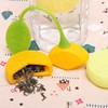 Naranqa - Infusor de té (silicona), 4, Fruit-Shape