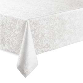 High-Quality Tablecloth with Hemmed Edge Harmony White Square 130 x 260 cm Easy Care