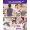 Wearable Heating Pad for Back, Neck & Shoulders, Detachable Belt