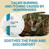 BenePura Hemorrhoids Ointment, Natural White Yarrow Ointment, Soothes Burning, Itching