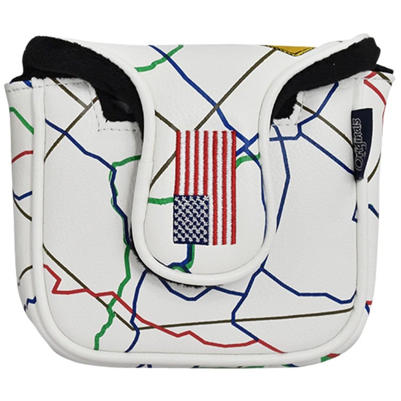 Originals Route 66 Mallet Putter Cover White