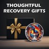 Leafence Sober Coin for Reborn Raptor Sobriety Chip Dinosaur Recovery