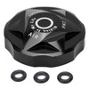 SUNGOOYUE Bike Valve Cover, Aluminium Alloy MTB Front Fork Caps