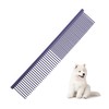 Beaface Dog Comb, Stainless Steel Pet Comb Dog Grooming Comb,