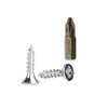 Zinc Plated Steel Wood Screws 3.5 x 15mm Pozi Drive
