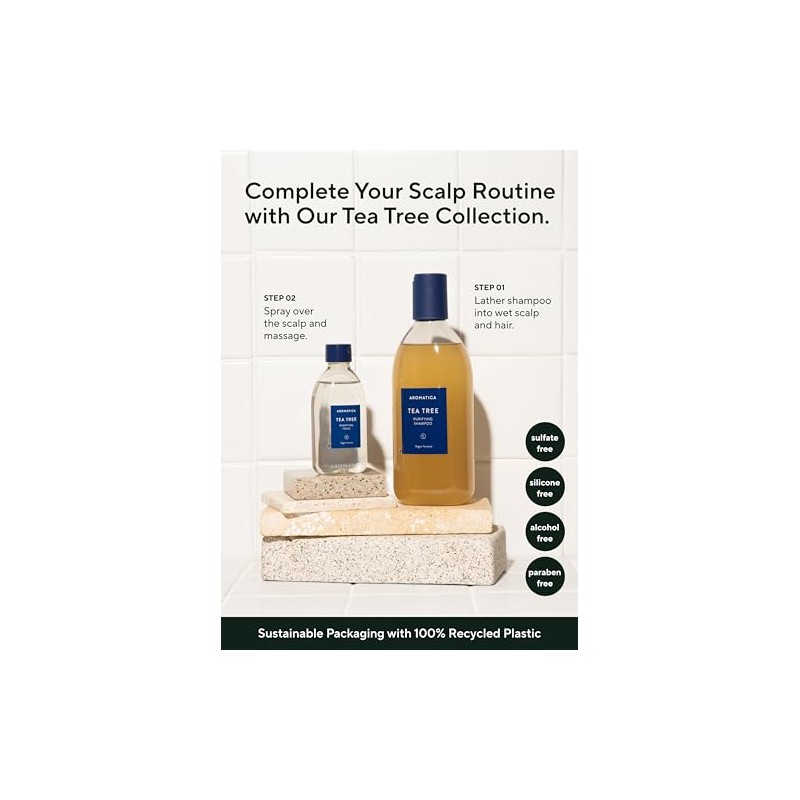 Wellness Shampoo Aromatica Tea Tree Purifying, 400 ml