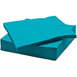 kea FANTASTISK Paper Napkin, turquoise (100 pack)