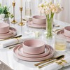 AmorArc Ceramic Dinner Plates Set of 6, 10.25 Inch Stoneware