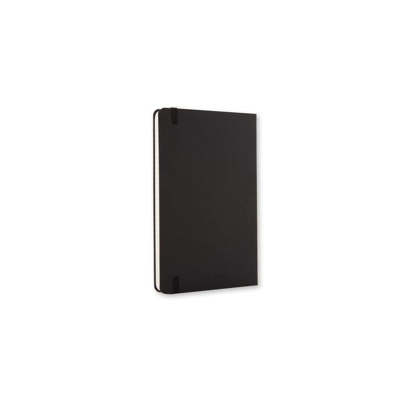 Moleskine Pocket Ruled Hardcover A6 192Pg Black Ref MM710