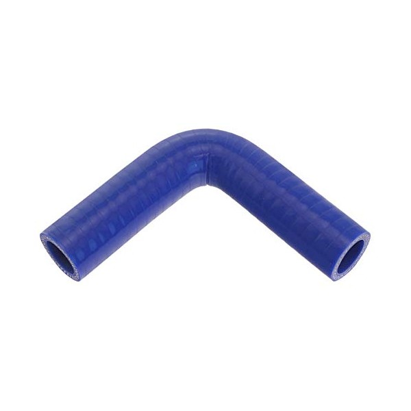 Pegasus E90.22-BLUE, Blue Silicone Hose, 7/8" I.D. 90 degree Elbow,