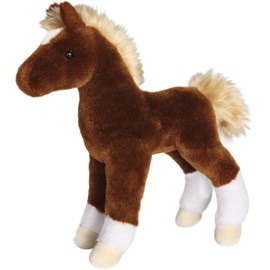 Douglas Teak Chestnut Foal Plush Stuffed Animal